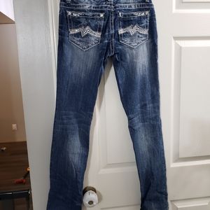 Miss Me Jeans 26x31 Detailed Pocket